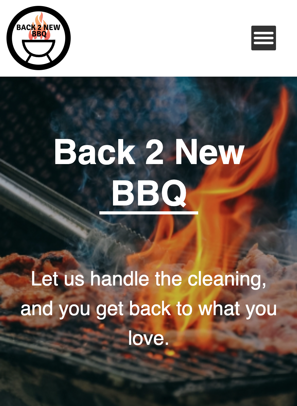 An example of a bbq mobile site.